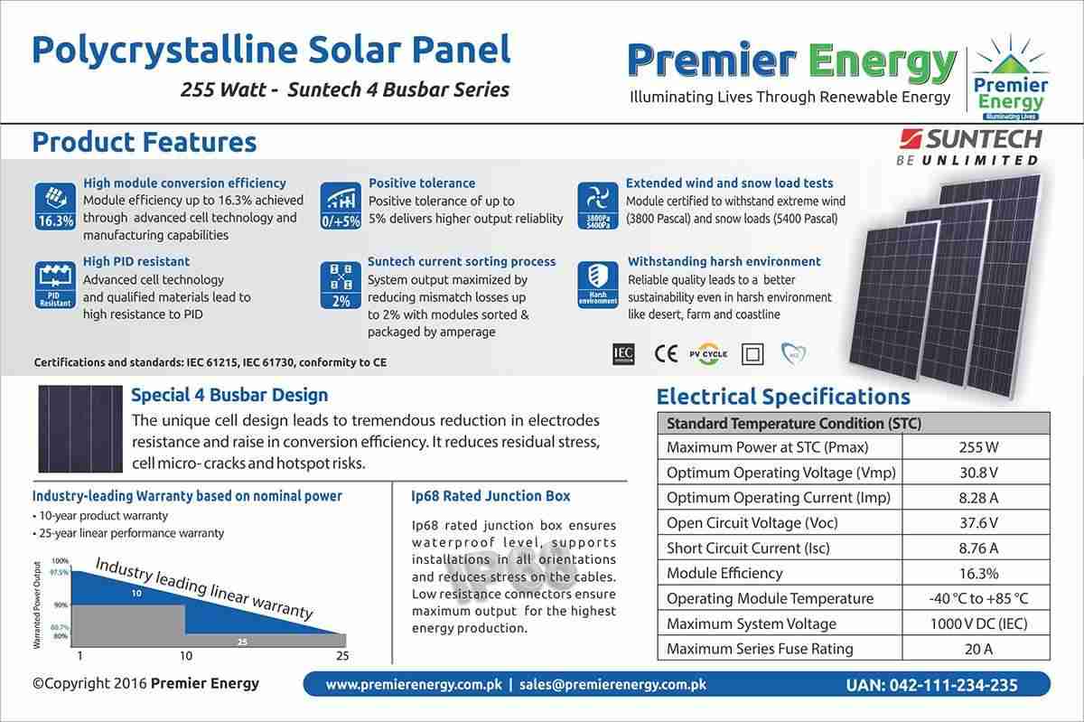 Polycrystalline Solar Panel Price In Pakistan